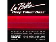 La Bella 760FS Deep Talkin Bass Flat Wound – Standard 45 105