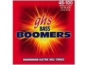 GHS ML3045 Medium Light Boomers Electric Bass 4 String Set 45 100