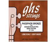 GHS L9000 Phosphor Bronze Acoustic Bass Strings 40 96