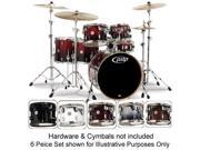 Pacific by DW PDP Concept Series 4 Piece Shell Set Pearlescent White