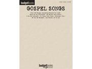 Hal Leonard Budget Books Gospel Songs P V G