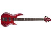 ESP LTD B 154DX Bass See Thru Red