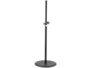 K M Round Base Speaker Stand