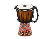 Meinl HDJ5 XXS Python Mahogany Mini Djembe with Goat Skin Head