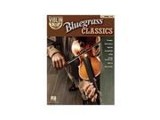 Hal Leonard Bluegrass Classics Violin Play Along Volume 11 Book and CD