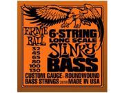 Ernie Ball 2838 Long Scale Slinky Bass Electric Bass 6 String Set 32 130