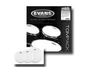 Evans EC2 Coated Fusion Tom Pack 10 12 14