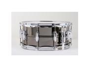 Ludwig LB417 6.5X14 Brass Shell Black Beauty Snare Drum