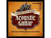 GHS S435 Americana Phosphor Bronze Acoustic String Set Medium 13 56