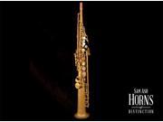 Theo Wanne Custom Honey Lacquer Mantra Soprano Saxophone SN.1077