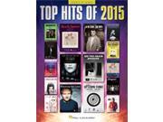 Hal Leonard Top Hits of 2015 Easy Piano Songbook