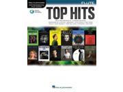 Hal Leonard Top Hits Flute Instrumental Play Along Audio Online