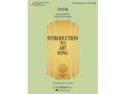Hal Leonard Introduction to Art Song for Tenor Audio Online