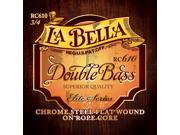 La Bella RC610 Chrome Rope Core Double Bass Strings