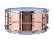 Ludwig 6.5 x 14 Polished Copper Phonic Snare w Tube Lugs