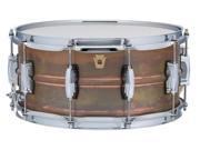 Ludwig 6.5x14 Copper Phonic Snare Drum w Imperial Lugs