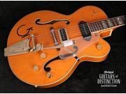 Gretsch G6120 Eddie Cochran Signature Hollow Body Guitar in Orange