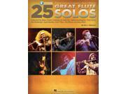 Hal Leonard 25 Great Flute Solos Audio Online