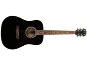 Carlo Robelli F640 Dreadnought Acoustic Guitar Black