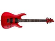 ESP LTD H 101FM Electric Guitar See Thru Red
