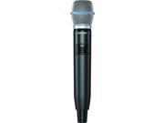 Shure GLXD2 Handheld Wireless Transmitter with B87A Capsule