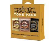 Ernie Ball P03314 Acoustic Guitar String Tone Pack 11 52