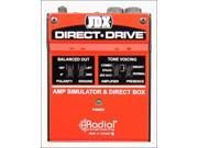 Radial JDX Direct Drive Amp Simulator and DI Box