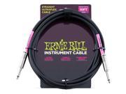 Ernie Ball Straight Instrument Cable 20 ft Black