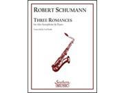 Hal Leonard Schumann Three Romances for Alto Saxophone Level 5