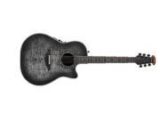 Ovation C2079 Legend Plus Deep Contour Acoustic Electric Guitar Black Satin