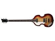 Hofner HCT5001L CT Series Violin Left Handed 4 String Bass Sunburst