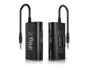 IK Multimedia iRig 2 Guitar Interface for iPhone iPad iPod Touch and Android