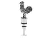 Zinc Rooster Bottle Stopper