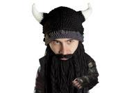 Beard Head Barbarian Pillager Black