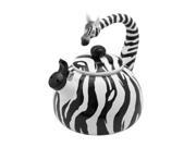 Zebra Whistling Tea Kettle