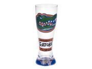 NCAA Florida Gators Pilsner Glass 22 oz Gator Head