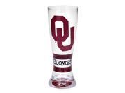 NCAA Oklahoma Sooners Pilsner Glass 22 oz