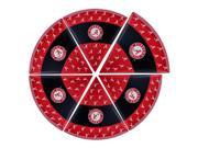 NCAA Alabama Crimson Tide Pizza Plate Set of 6