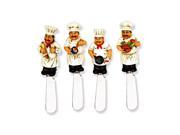 Chefs Resin Cheese Spreaders Set of 4