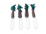 Palm Tree Resin Cheese Spreaders Set of 4