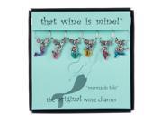 Mermaid s Tale Wine Charms Painted