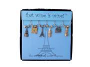 Around The World Wine Charms