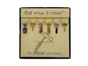 Corkscrew Collector Wine Charms Painted
