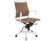 Tempo Mid Back Office Chair in Tan