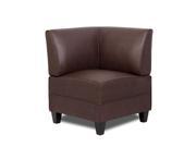 Boss Office Products Boss Bomber Brown Reception Sectional Corner Sofa BRS13C BB BRS13C BB