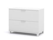 Bestar Pro Linea Assembled Lateral File White 120636 1117