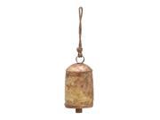 Woodland Import Metal Bell with Artistic Designs 26776
