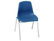 National Public Seating Portable Light Weight Durable Poly Shell Stack Chair