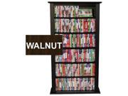 Venture Horizon Bookcase Media Tower Single Dark Walnut 50 H x 28 W x 9.5 D 2401 60DW