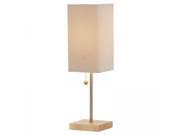 Adesso Angelina Table Lamp Natural 19 H x 5.25 W x 5.25 D 3327 12